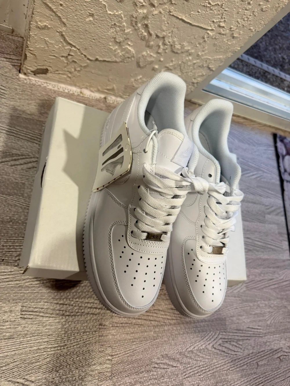 Nike All-White Low Top Sneakers